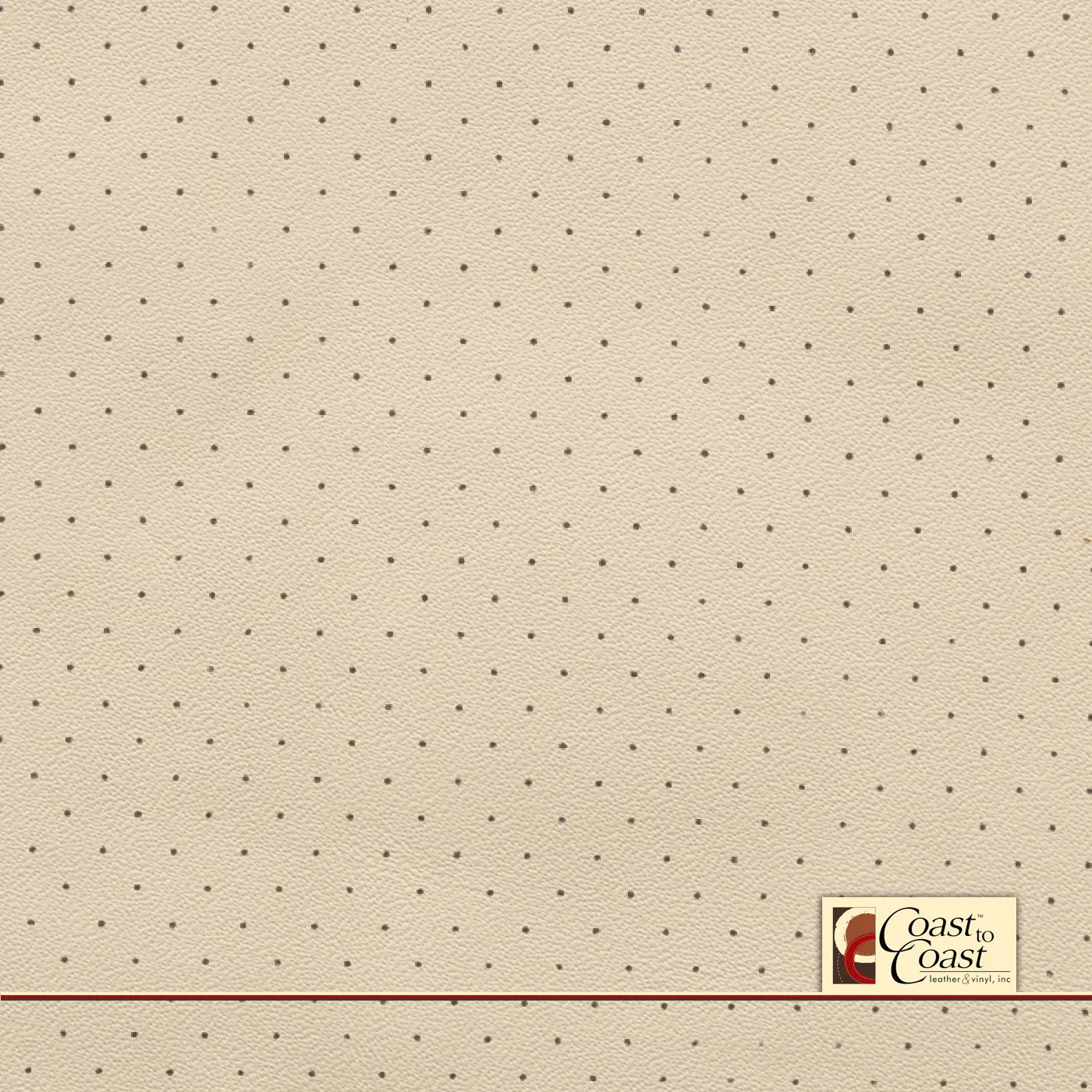 Toyota/Lexus White Full Hide / Standard Perf (3/8In) Leather